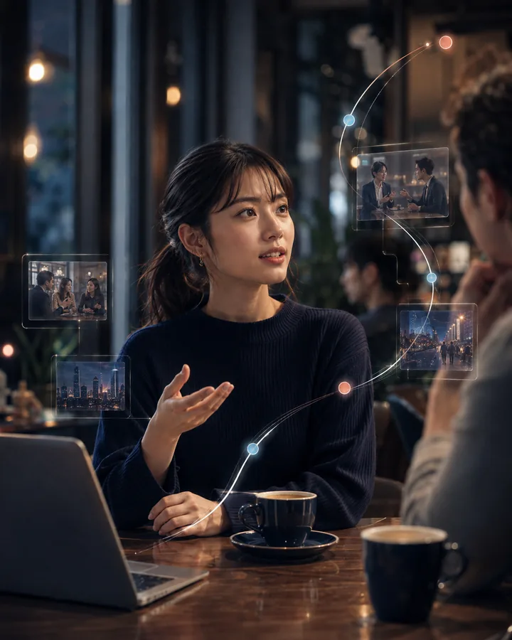 英語を使う日常会話のイメージ